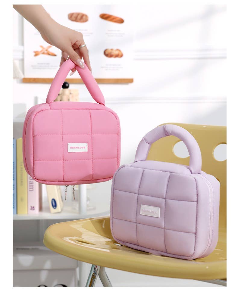 wandf - Wholesale Makeup/Cosmetic Bag - Waterproof Handheld Makeup Bag, Portable Travel Toiletry Bag9