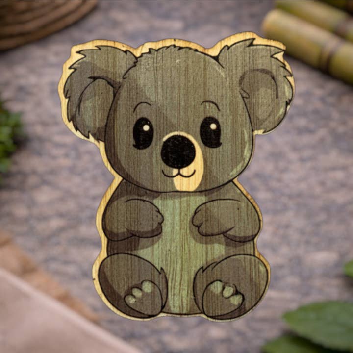 Koala Bear for wholesale by Bamboo Wood Stickers