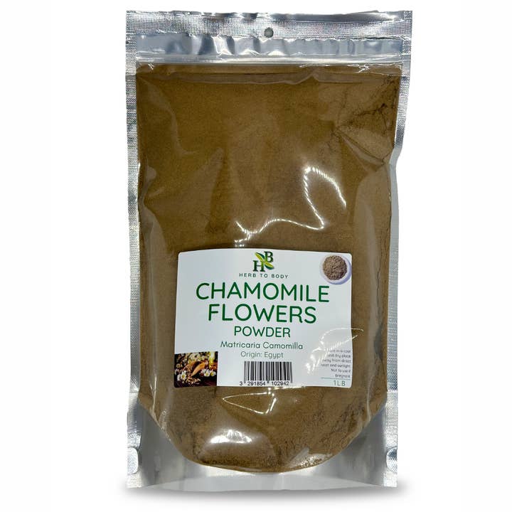 Herb To Body - Wholesale Herbs - Chamomile Flowers Powder 1lb
