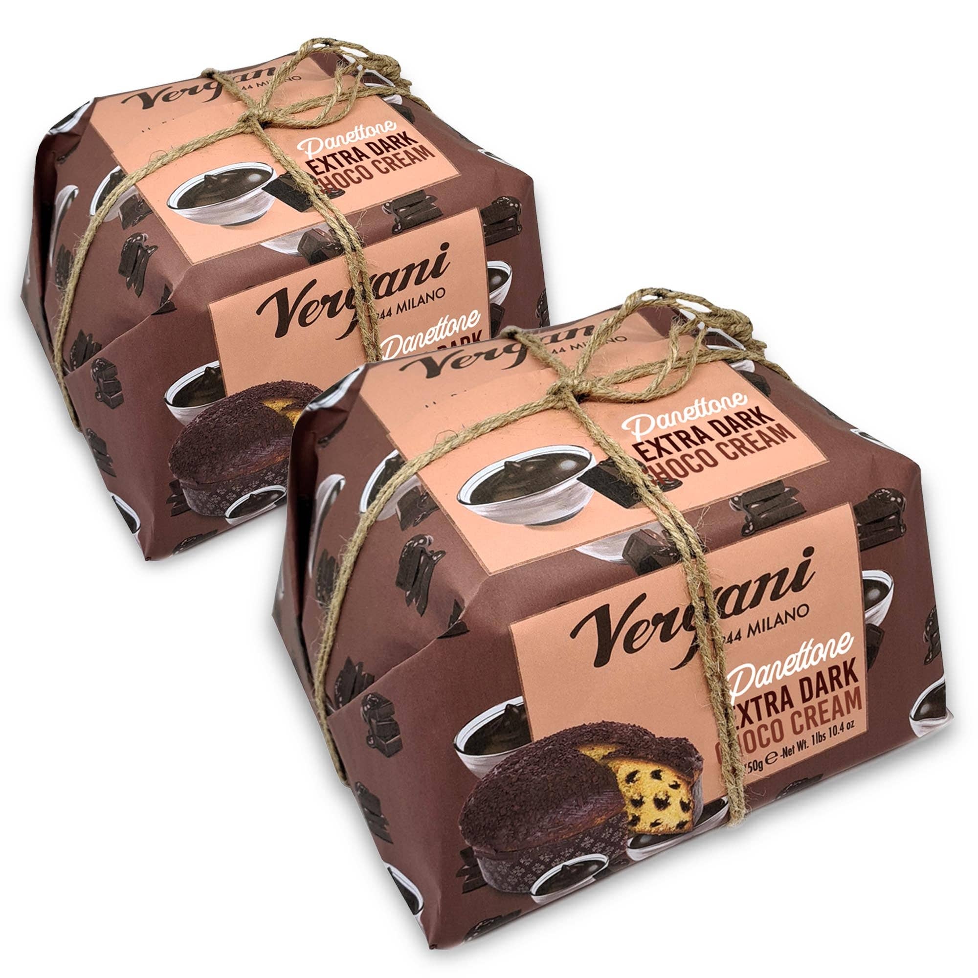 Food To Live – wholesale Tårta – Vergani Extra Mörk Choklad Panettone - 750g (1,65 lb)9