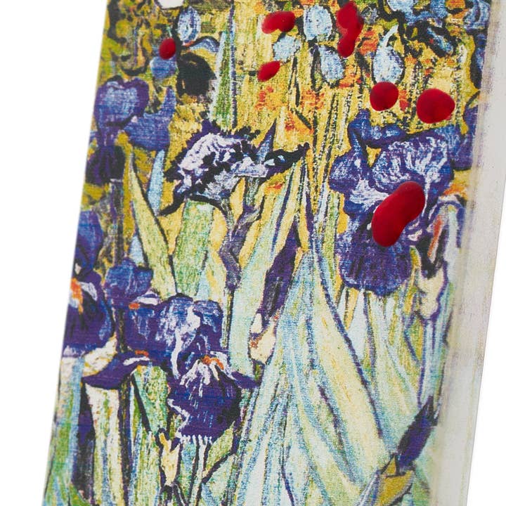 Flatyz Candles - Wholesale Novelty Candle - Flat Handmade Candle - Van Gogh Irises Fine Art Painting1