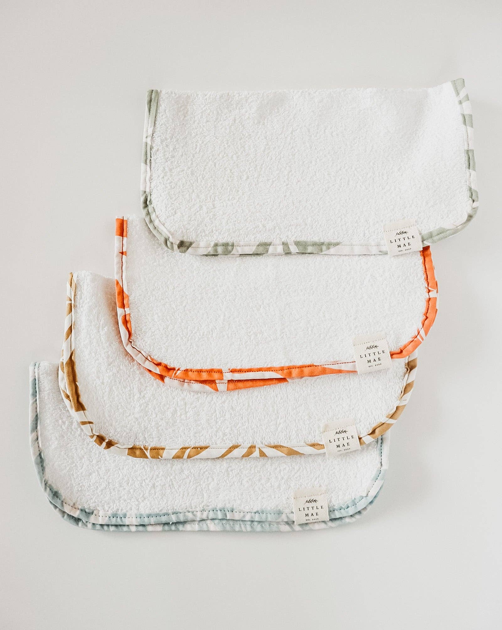 Little Mae and Co - Wholesale Wash Cloth - Kids & Baby - Sage Palm Wash Cloth2