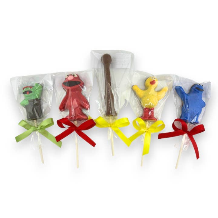 Enjou Chocolat - Wholesale Lollipop - Sesame Street © Collection Lolly's