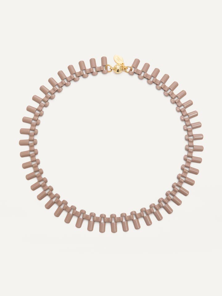 Makena Halsband - Ökenros för wholesale av Melania Clara