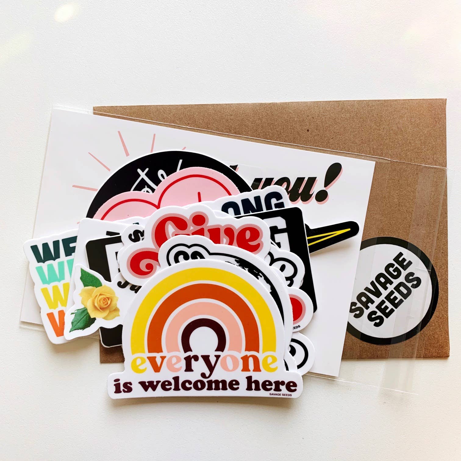 Savage Seeds - Wholesale Sticker - Die Cut Vinyl Stickers - Assorted6