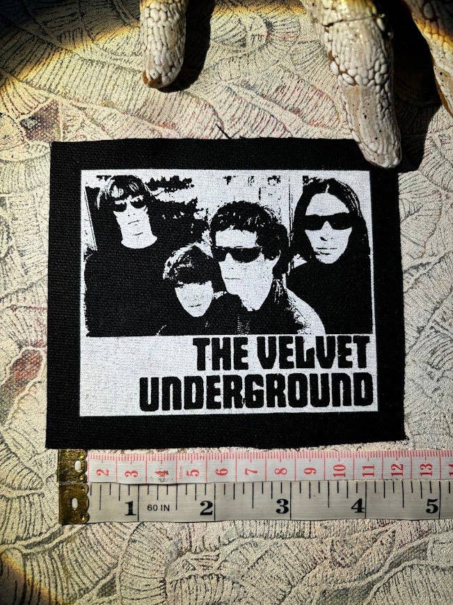 Three Raccoons - Wholesale Patch - Velvet Underground patch.