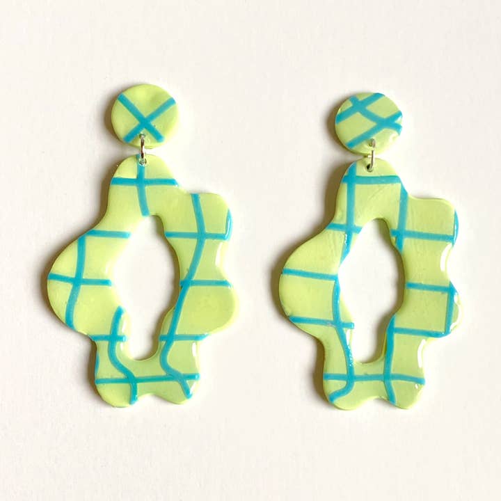 Brincos Argila Polímero Artesanal 5 por atacado de Kismet Designs