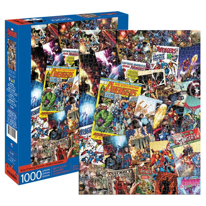 Marvel - Avengers Collage 1000pc Puzzle for wholesale by William Valentine Collection