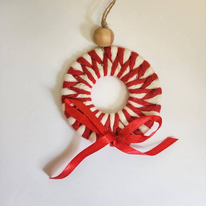 Handmade By Uruba - Vente Objets de décoration - Mini-guirlande de Noël pour décoration d'arbre | Breloques Boho Holiday1