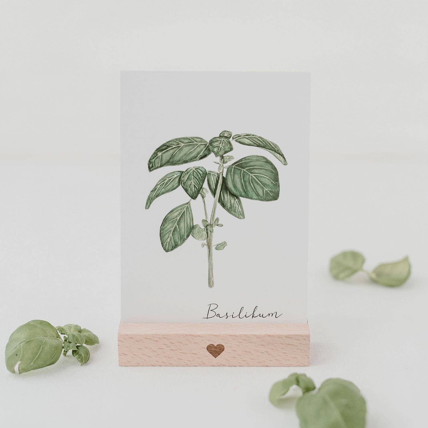 Eulenschnitt – Großhandel Bildleiste – Kartenständer 2er Set - 10,5cm Herz (VE = 6 Sets)4