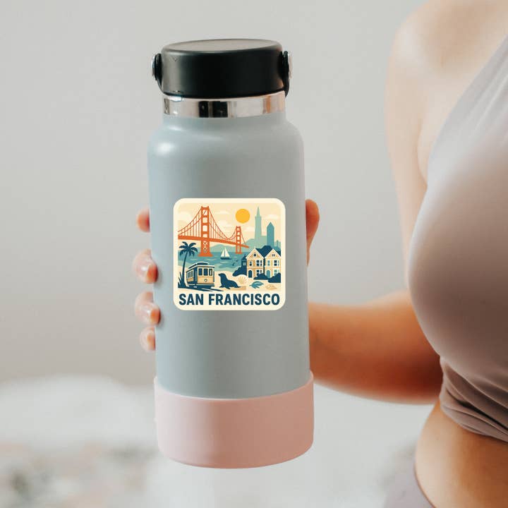 Kase Wear - Wholesale Sticker - San Fransisco Icon Sticker