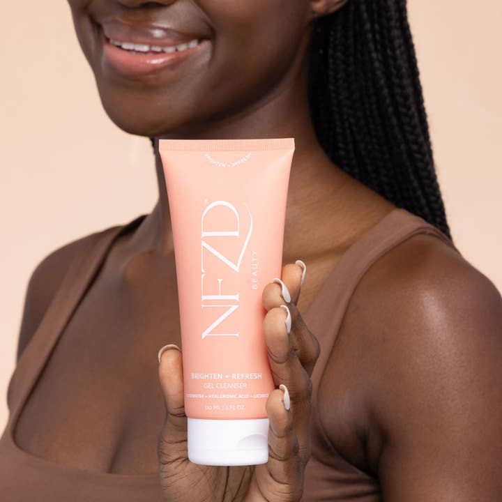 NFZD Beauty - Wholesale Facial Cleanser - Brighten + Refresh Gel Cleanser3