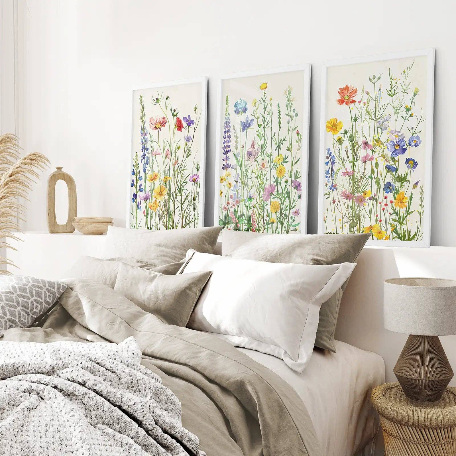 Art Lane - Wholesale Art Print - Wildflower Floral Wall Art. Watercolor Print2