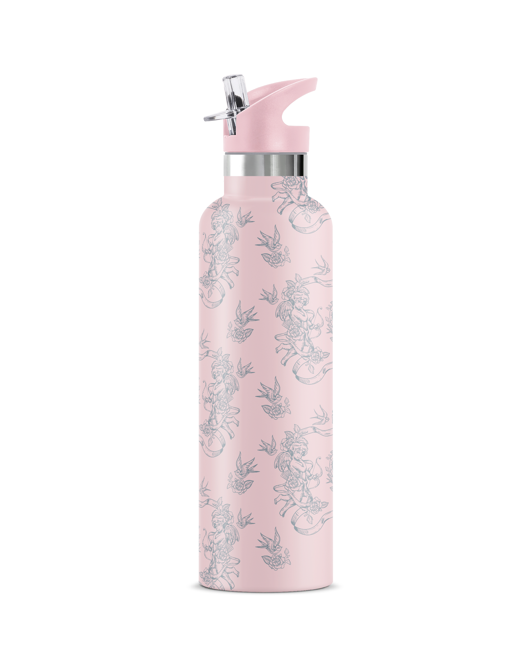 My Bougie Bottle - Wholesale Water Bottle - ROCOCO Angels 25 oz Insulated Water Bottle3