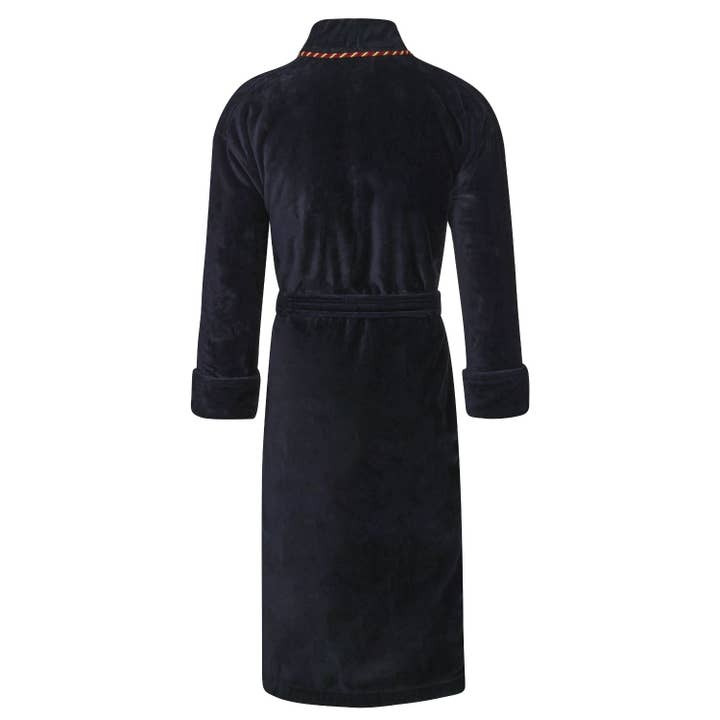 Bown Of London - Wholesale Robe - Unisex - Unisex Dressing Gown - Duchess Navy1