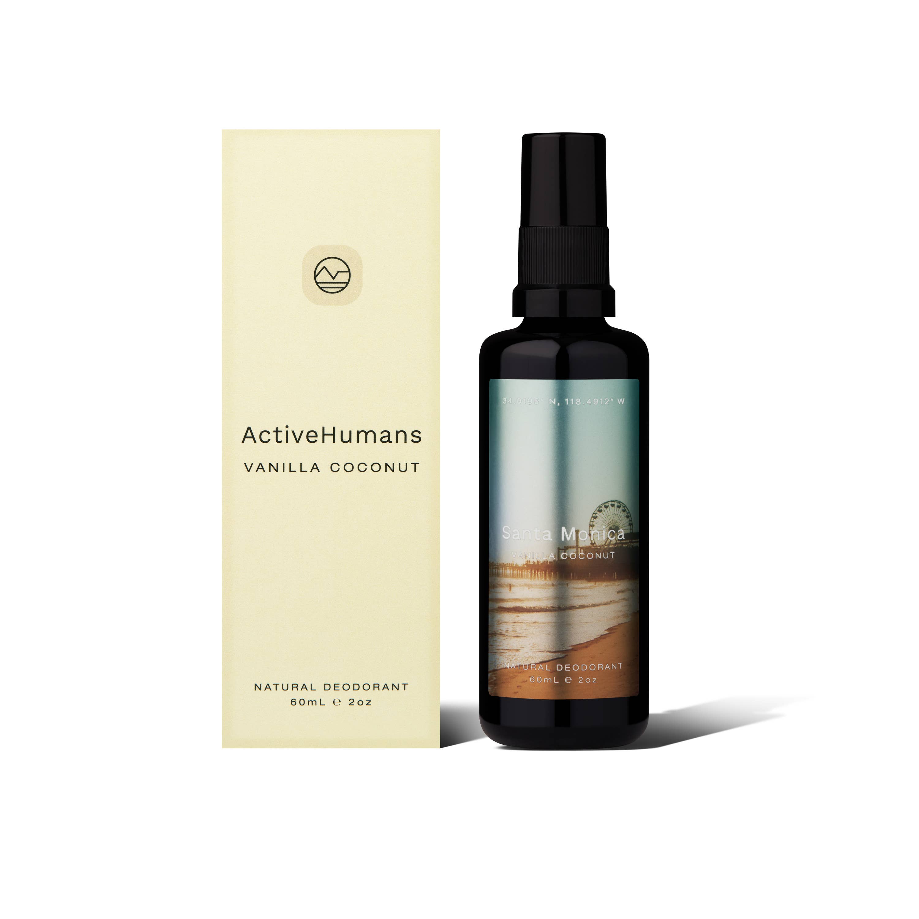 activehumans - Wholesale Deodorant - Unisex - Deodorant Spray VANILLA COCONUT1