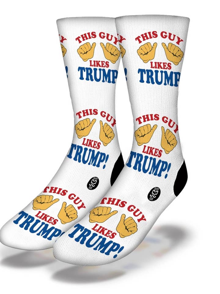 Savvy Sox – wholesale Strumpor - Unisex – Denna kille gillar Trump Strump0
