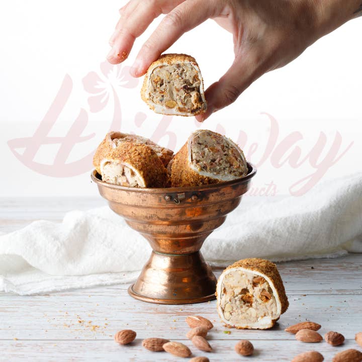 Hibisway - Wholesale Licorice - Loukoum Sarma Golden almond 1kg2