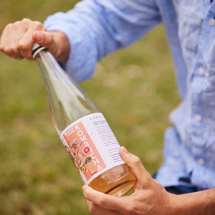 Echo's Wild - Wholesale Kombucha - Echo's Wild Kombucha Grapefruit Paloma - 6 x 750mL4