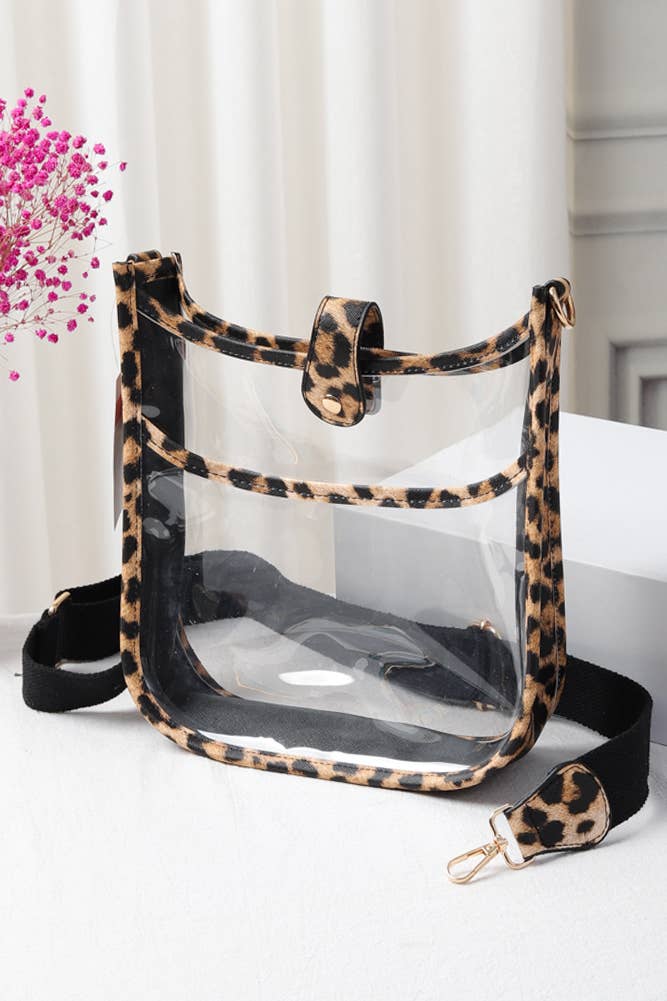 Hana – wholesale Crossbody bag – Women's – Clear Stadium Crossbody Bag3