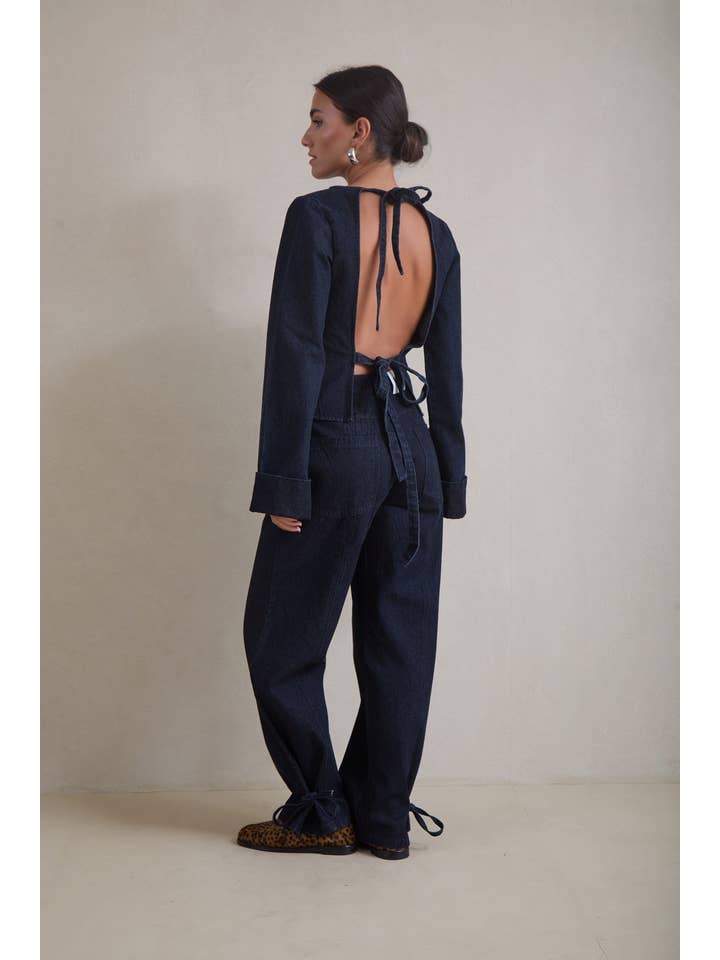 MEYME - Wholesale Blouse - Women's - Top Denim Wabi7