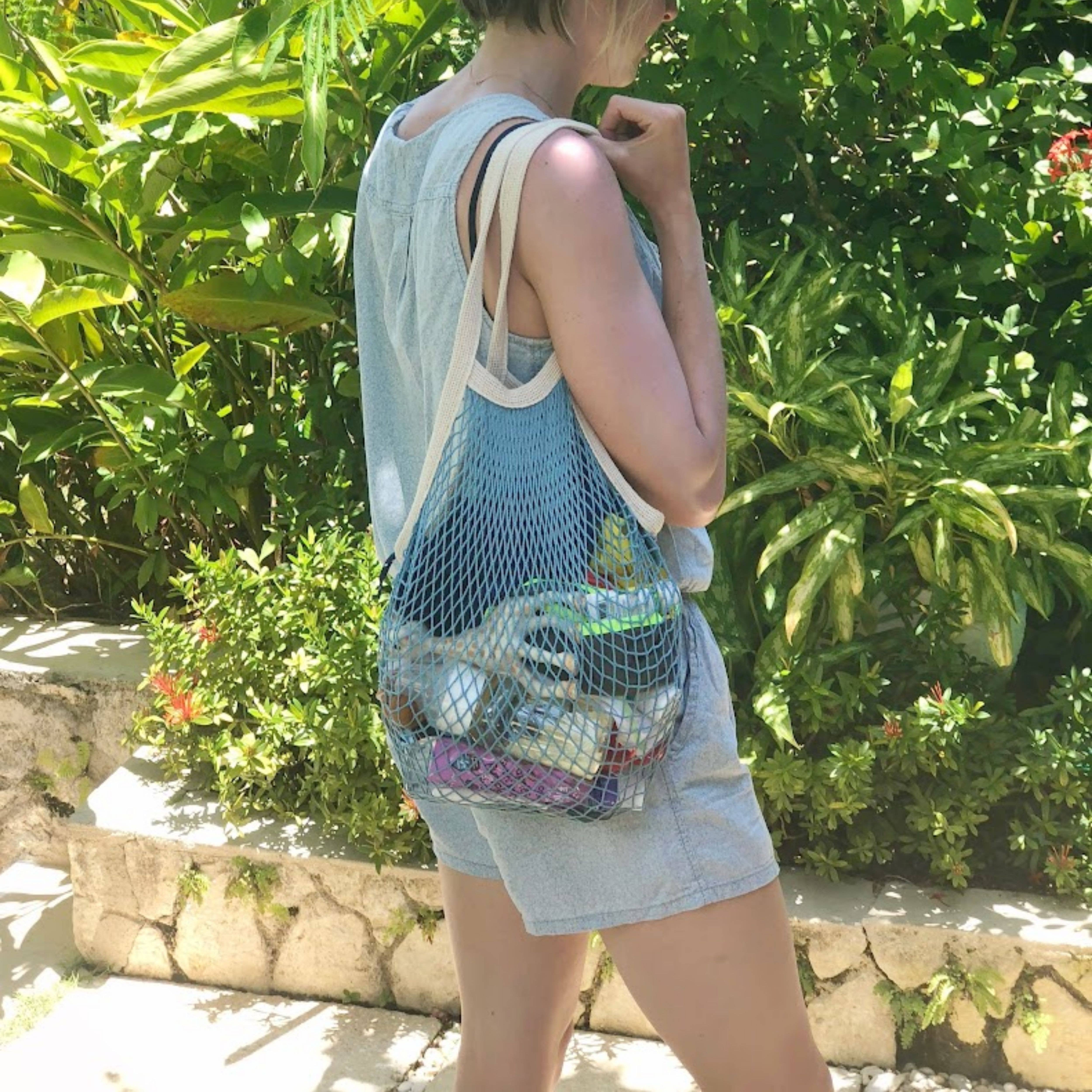 the french market bag no.2 in french blue for wholesale on Faire3