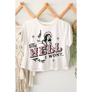 Purchase Wholesale cropped graphic tee. Free Returns & Net 60