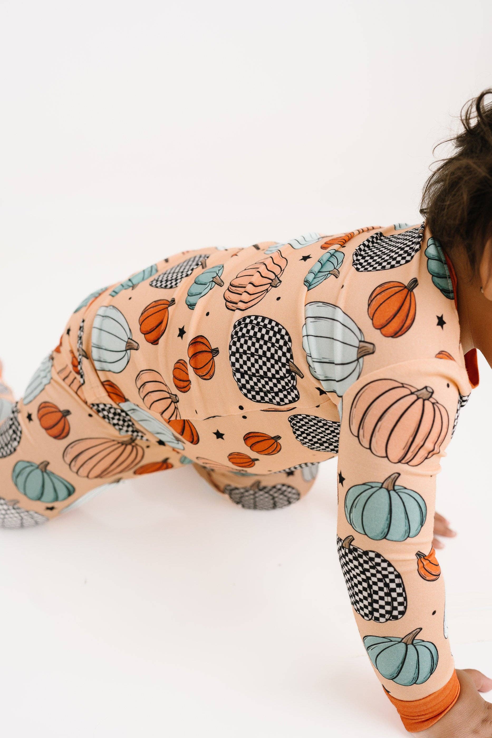 Little One Shop - Wholesale Lounge Set - Kids - Falling For Pumpkins Bamboo Set5