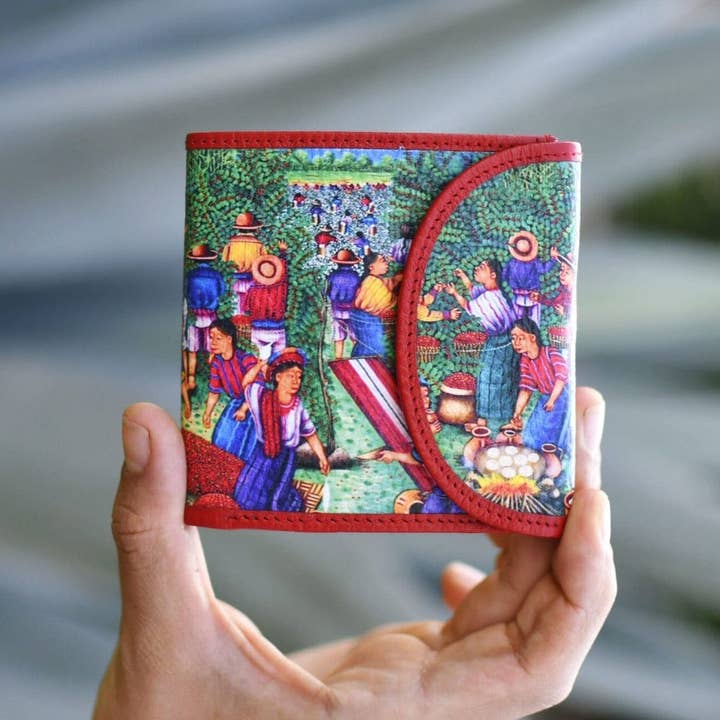 Cosecha Leather Art Wallet for wholesale by Mother Sierra