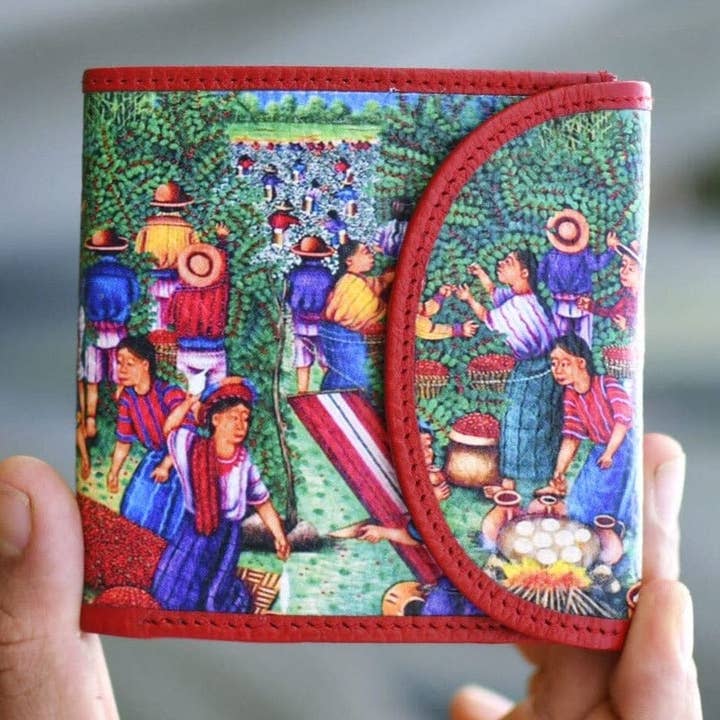 Cosecha Leather Art Wallet for wholesale by Mother Sierra