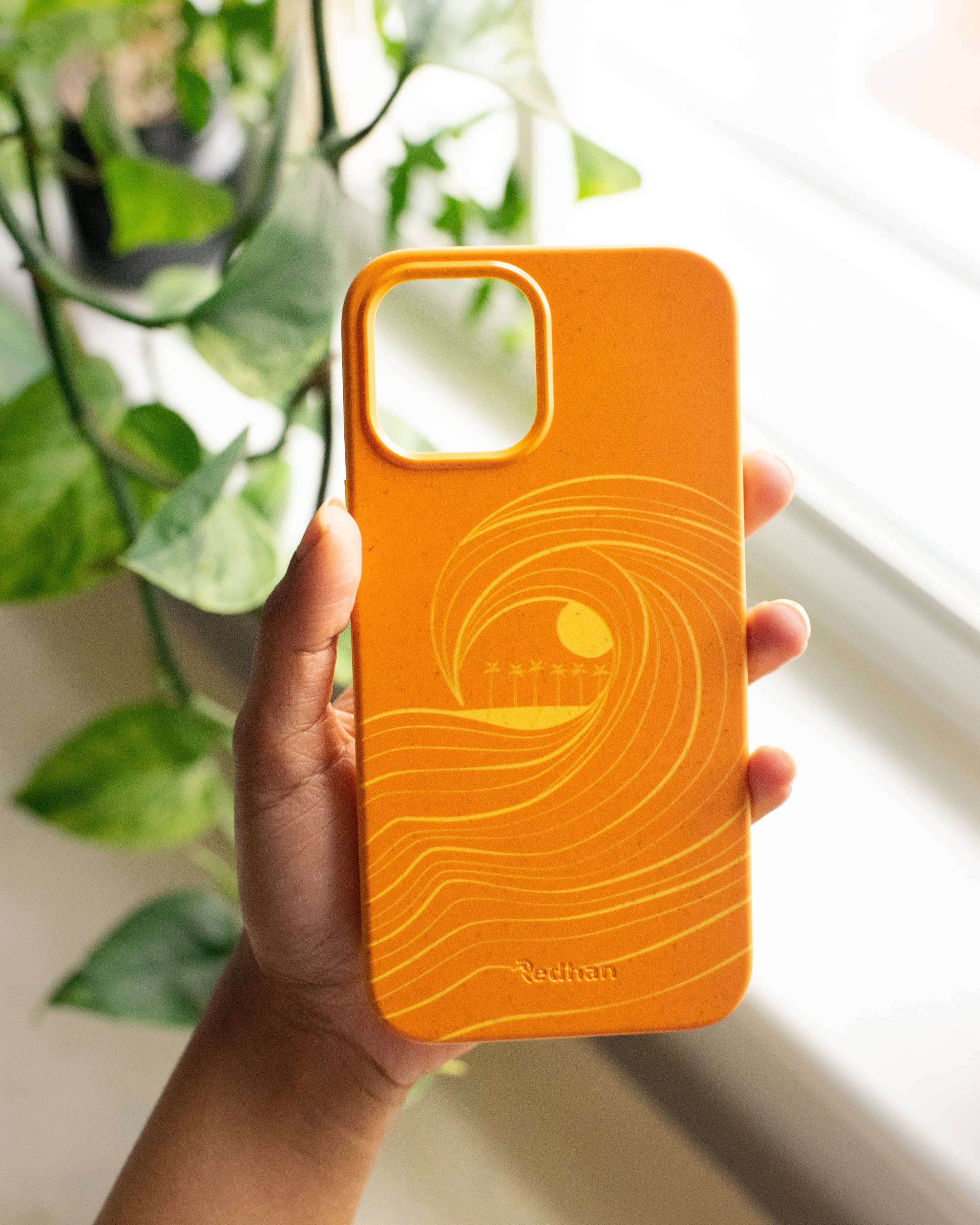 Redhan - Wholesale Phone Case - Unisex - Biodegradable and Eco-friendly Phone Case with Wave Design0