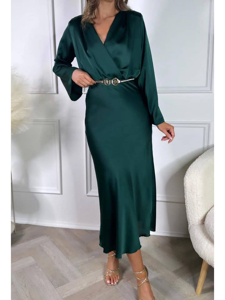 LORIANE - Wholesale Dress - Women's - 6304 Plain long dress12