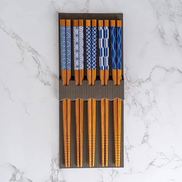 Urban Tokyo - Venta al por mayor Palillos - Juego de palillos japoneses JP de 5 piezas2