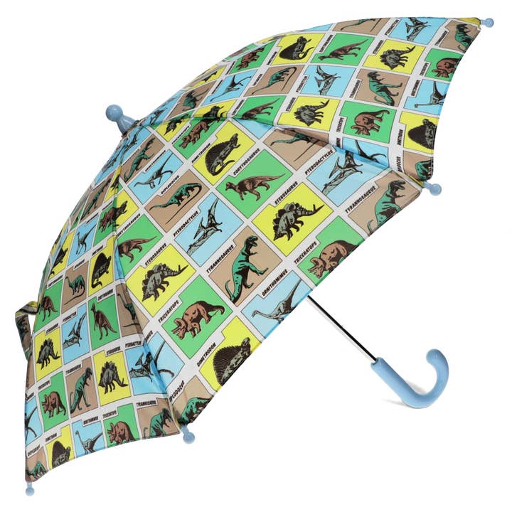 Rex B2B - UK – wholesale Umbrella – kids – Children's Push-Up Umbrella - Prehistoric Land