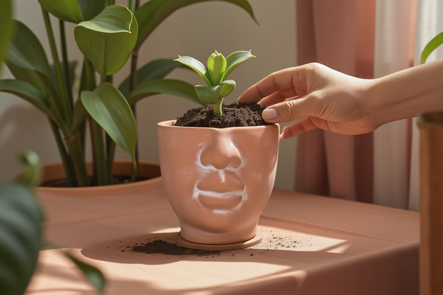 Simply Supplied Co - Wholesale Plant Pot - Face Planter | Terracotta Pot | Unique Planter | Head Pot8