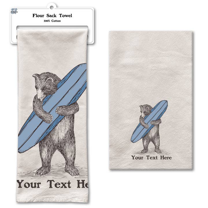 SF Mercantile - Wholesale Tea Towel - Customizable Flour Sack Tea Towel 22" x 36"20