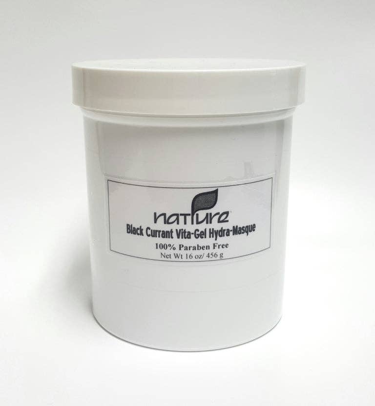 NATPURE Clinical Skin Care - Wholesale Skincare Face Mask - Professional Black Currant Vita-Gel Hydra-Masque / 1.0lb1