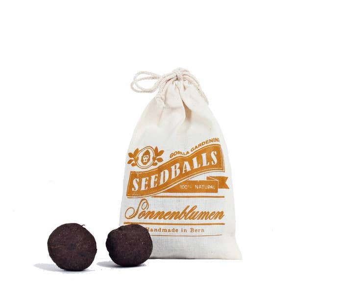 Gorilla Gardening - Wholesale Plant seeds - Seedballs sunflowers