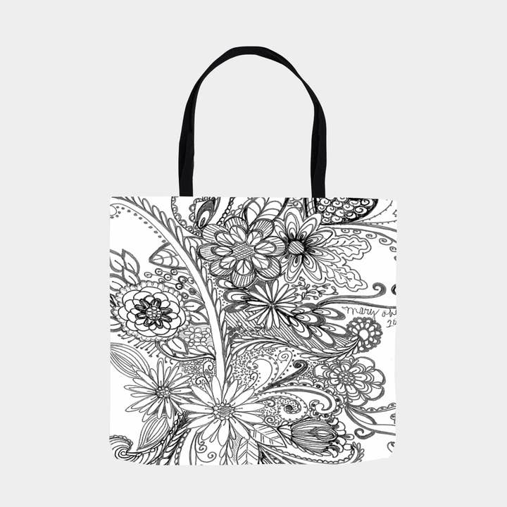 Flurry of Flowers-väskor för wholesale av Mary O's Imagination