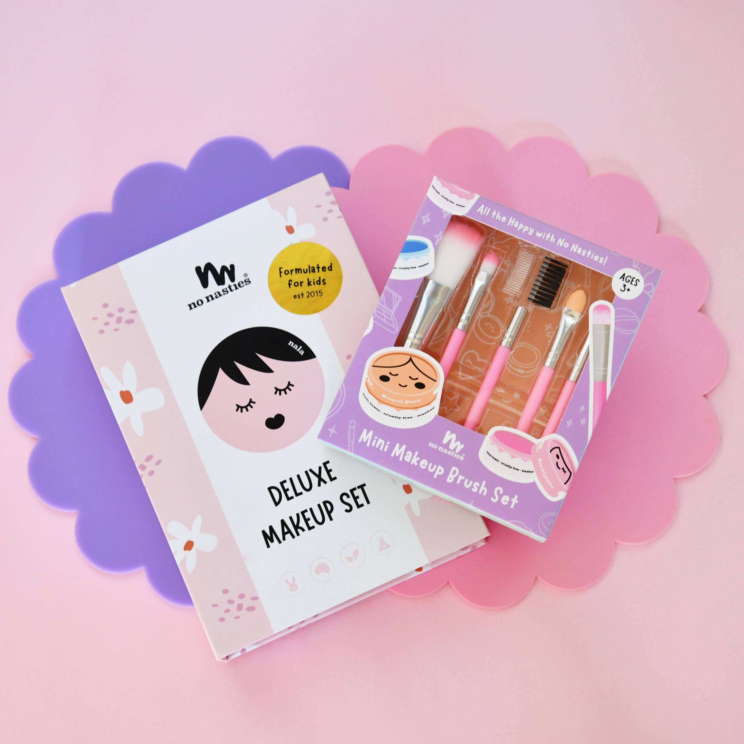 no nasties kids - Wholesale Make-up brush set - No Nasties Kids Mini Makeup Brush Set4