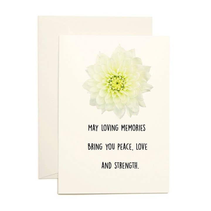 SYMPATHY May Loving Memories for wholesale by Paperlove Boutique