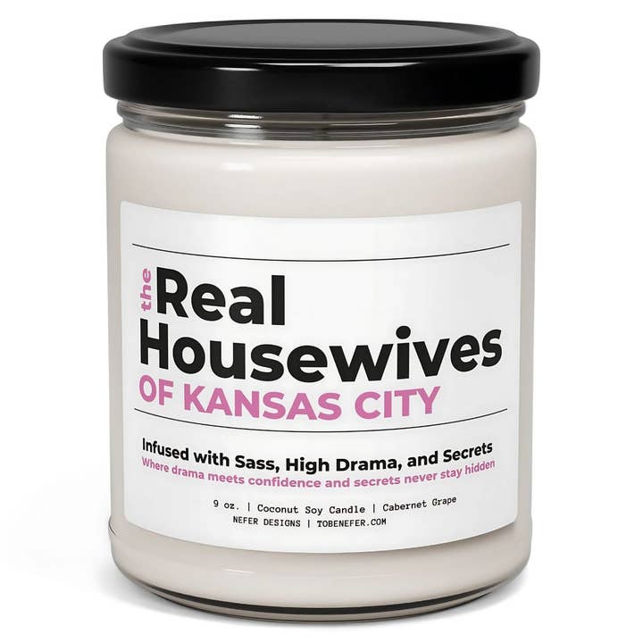 Nefer Designer Candles & Home Decor - Wholesale Jar/Filled Candle - Custom The Real Housewives Candle | Funny Personalized Gift Candle4