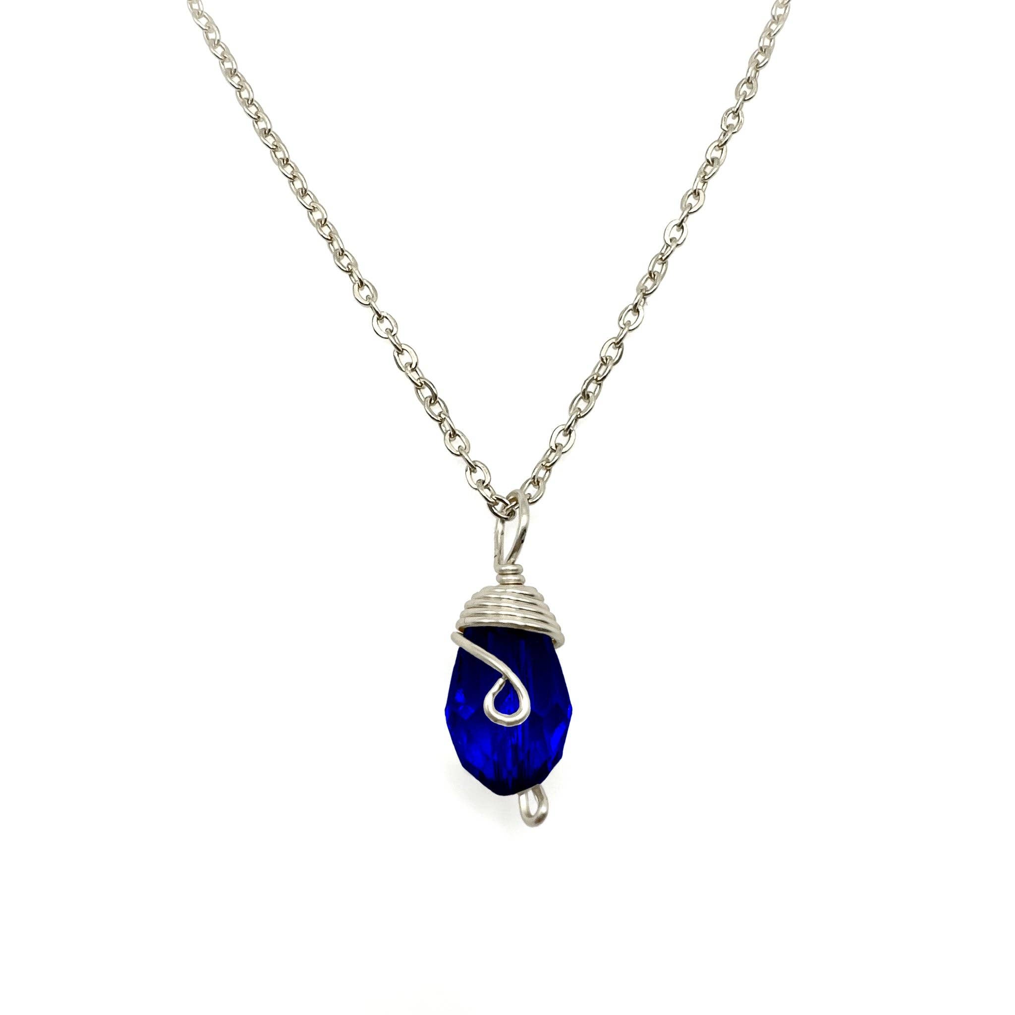 Alegria Accessories Inc. - Wholesale Pendant/Charm Necklace - Silver Birthstone necklace1
