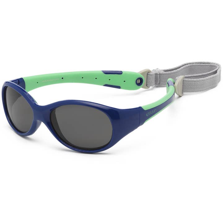 KOOLSUN® Flex - kids sunglasses - Navy Green (UV400 Cat. 3) for wholesale by Koolsun