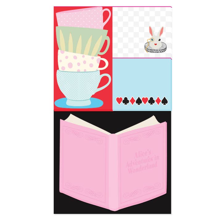 Quali-Tea Time Memo Pad Set for wholesale by Pipsticks