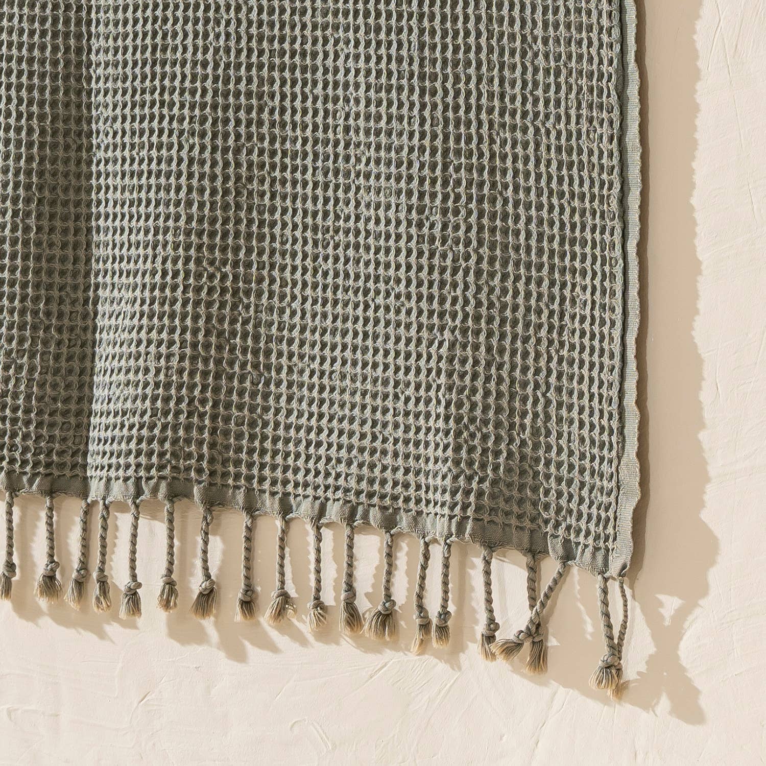 Kikoya – wholesale Beach towel – Stonewashed Waffle Beach Towel Turkish Hamam Fouta Vintage3