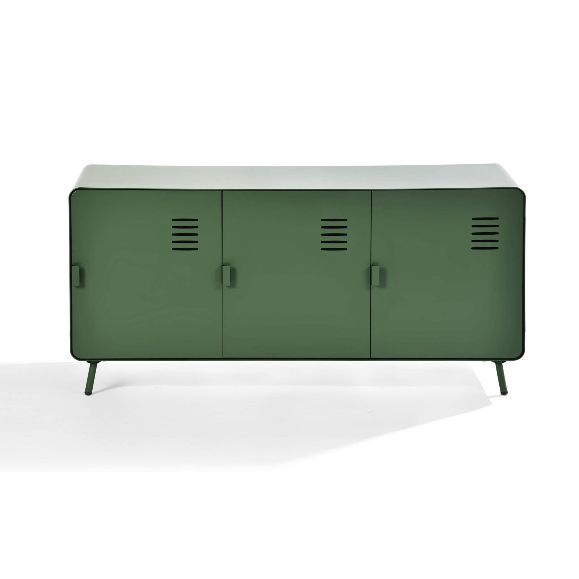 39F Inc. - Wholesale Console Table - Industrial TV Stand - Grey Green/Green/White20