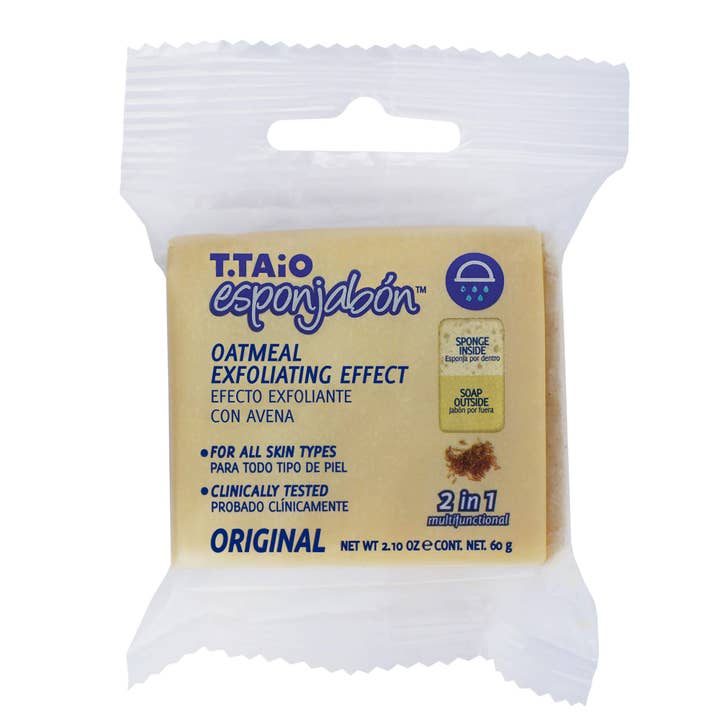 ESPONJABON - Wholesale Bath Pouf/Sponge - Mini EsponJabon Oatmeal - Exfoliating Effect