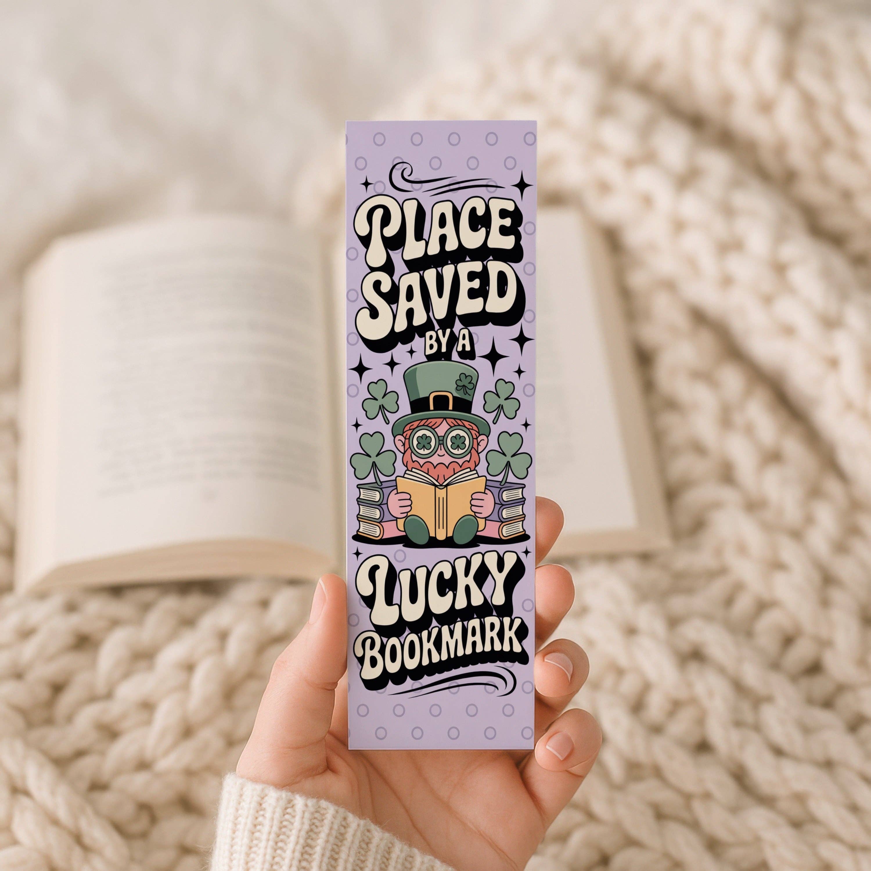 Auburn Row Design - Wholesale Bookmark - St. Patrick's Day Lucky Bookmarks0