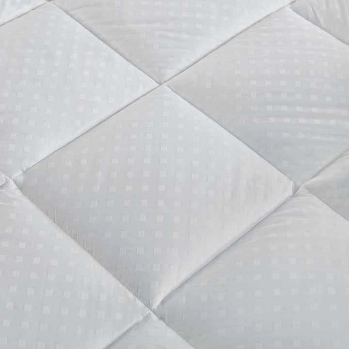 Olliix - Wholesale Mattress Pad/Protector - Lightweight Modern Dobby Cotton Waterproof Mattress Pad5